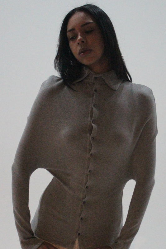 Cœur De Marie Cardigan Grey