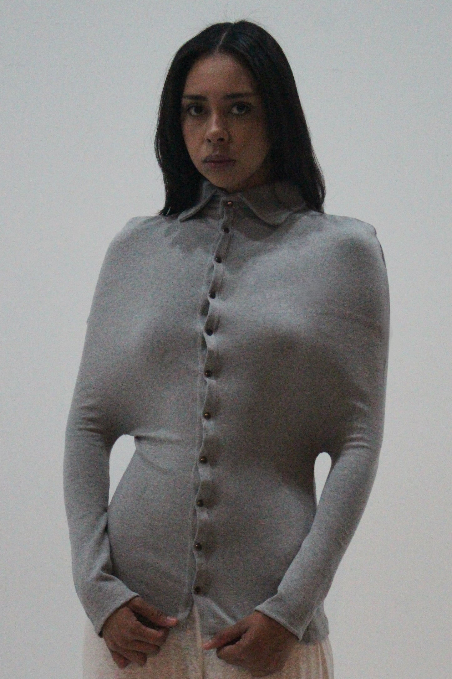 Cœur De Marie Cardigan Grey