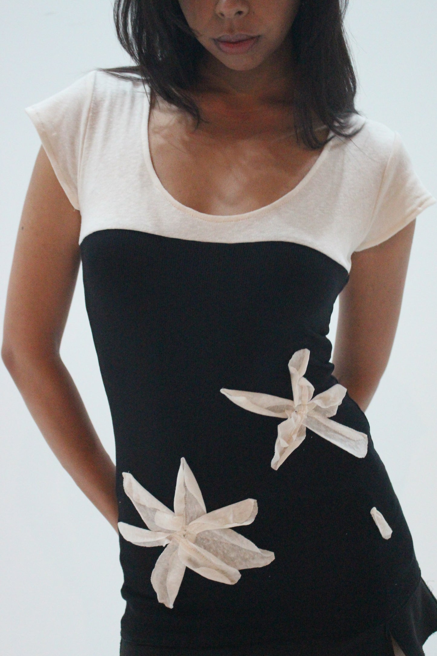 Petal Jersey Top