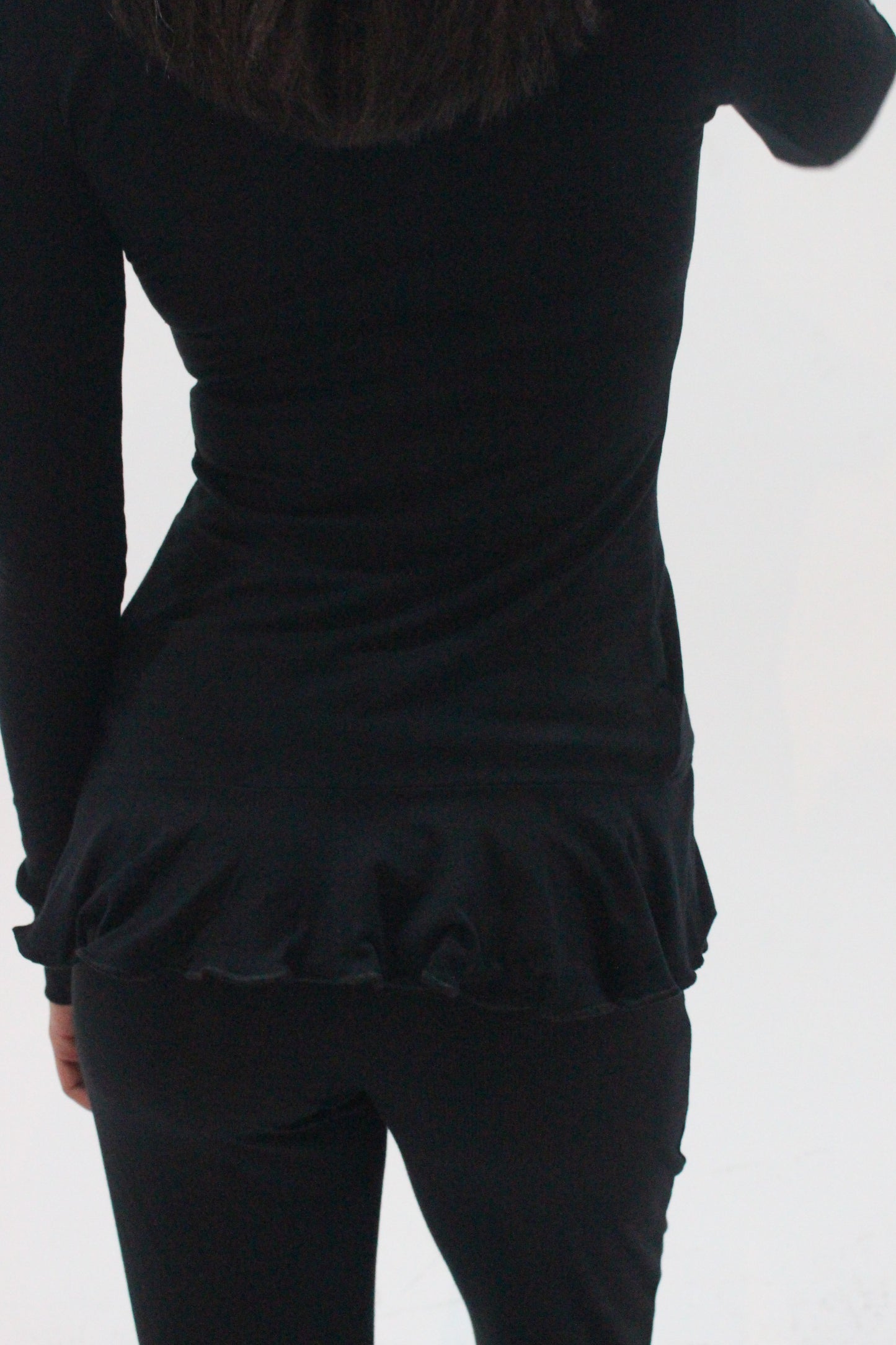 Jersey Frill Cardigan