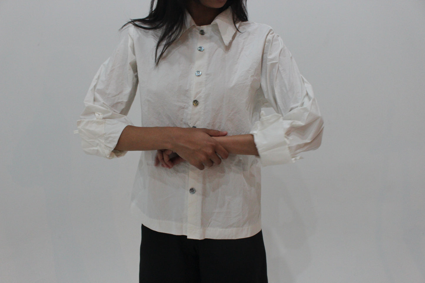Floral Motif Button Down