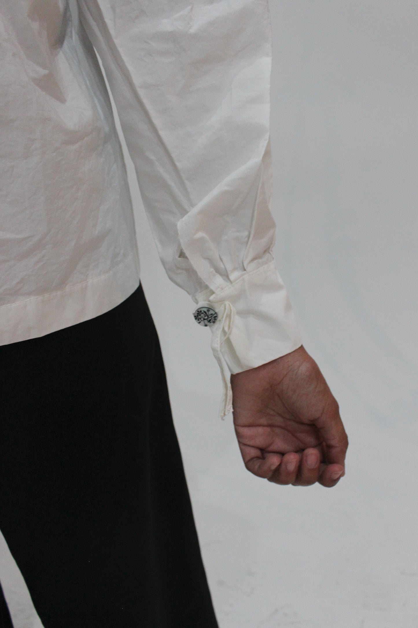 Floral Motif Button Down