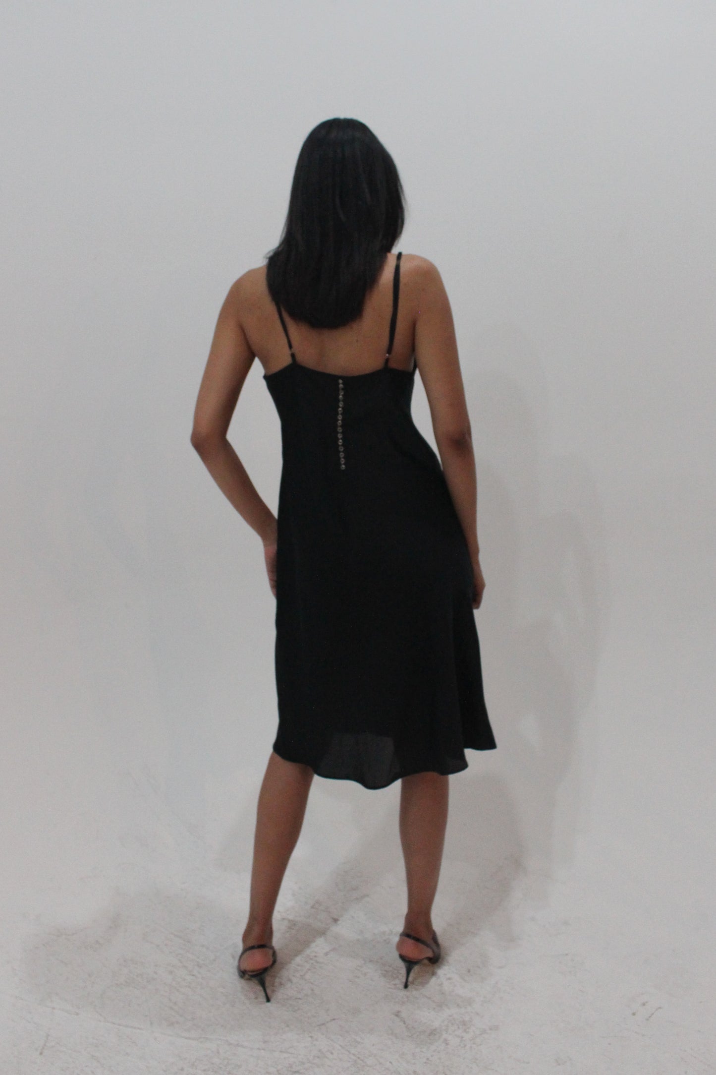 Pierced Slip Dress