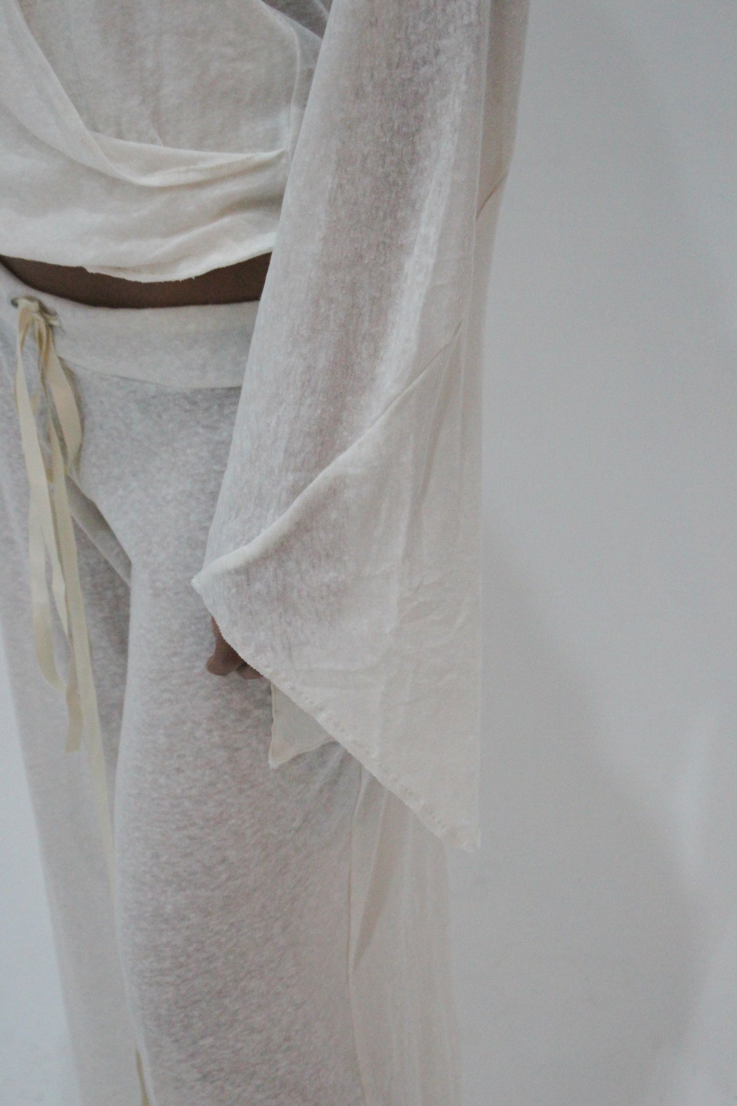 Draped Cotton Top